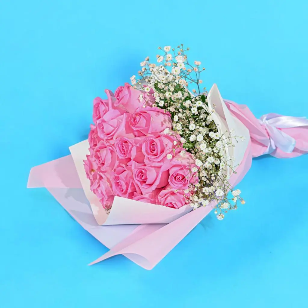 Blushing Bride Bouquet 0046